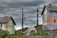 Nikel, Halbinsel Kola. Oblast Murmansk