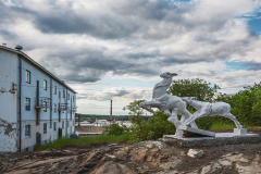 Nikel, Halbinsel Kola. Oblast Murmansk