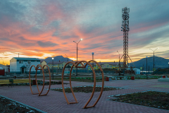 Juschno-Kurilsk, Insel Kunaschir (Kurilen-Archipel), Oblast Sachalin