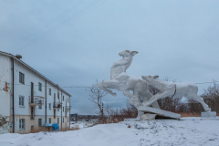 Nikel, Halbinsel Kola. Oblast Murmansk