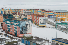 Anadyr, Tschuktschen-Halbinsel. Autonomer Kreis der Tschuktschen