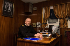 Wladimir, der Hauptmechaniker auf dem Atomeisbrecher „Lenin“.